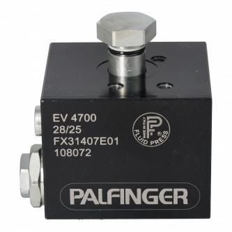 Cerradura de cilindro de soporte Palfinger