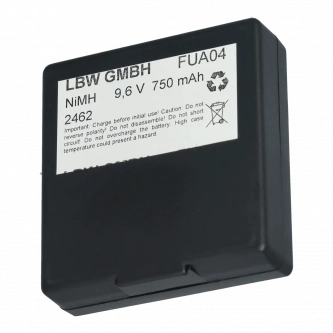 Batería Hetronic Nova Ergo de 9,6 V CC y 750 mAh