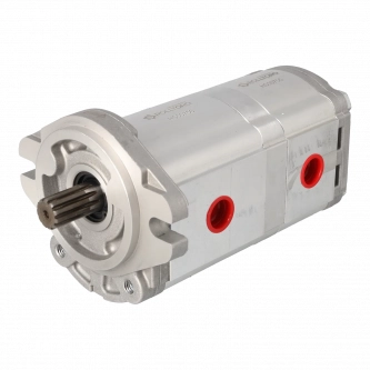 Bomba hidráulica de 2 secciones, equivalente a Danfoss 181.22.021.00