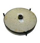 Kamień ruchomy H123/2 fi 50 z masy kwarcytowo-korundowej Śrutownik