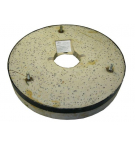 Kamień stały H123/2 fi 50 z masy kwarcytowo-korundowej Śrutownik