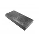 Lemiesz gumowy pługa śnieżnego zbrojony Z-2838 52x25x5