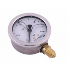 Manometr glicerynowy M63 0-4 bar dolne przyłącze G1/4