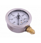 Manometr glicerynowy M63 0-600 bar dolne przyłącze G1/4