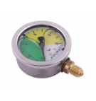 Manometr glicerynowy M63 0-10 bar gwint M12x1.5 obudowa kwasoodporna. Opryskiwacz POLMO