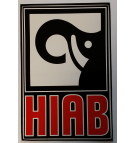 Naklejka pionowa Hiab Logo 220x145