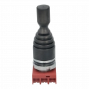 Joystick, 4 Positionen, Manipulator aus Metall mit Federrückstellung (184721)