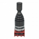 Joystick, 4 Positionen, Manipulator aus Metall mit Federrückstellung (184721)