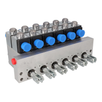 Multif. hydraulic bank MOD10 6f/50 for d.c.r. 24V PWM
