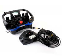 Sterowanie radiowe Scanreco RC400 G3 CAN bus 12/24V, Minipult with LCD panel, 6 linear levers, with accessories
