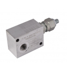 Overflow valve 35 LPM 3/8" BSP 5-50 BAR; Allen screw