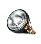 Reflektor przedni lewy (metalowy) na żarówkę z kołnierzem H4 C-330/360 import