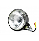 Reflektor przedni prawy (metalowy) na żarówkę z kołnierzem H4C-330/360 import
