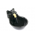 Poidło miskowe żeliwne z zaworem rurowym Czarne 1.8l ROYAL FARM ( sprzedawane po 2 )