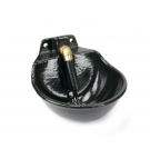 Poidło miskowe żeliwne z zaworem rurowym Czarne 2.5l ROYAL FARM ( sprzedawane po 2 )