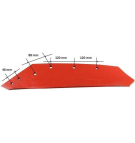 Eurolemiesz lewy 18'' Kverneland Vulcan pasuje śruba M14X34OV1 - 4 szt.