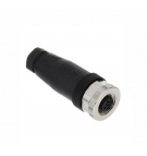 5-poliger M12-Industrie-Mehrpoliger Steckverbinder zur Kabelmontage TE Connectivity-Buchse