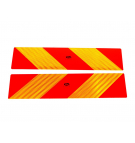 Tablica wyróżniająca odblaskowa. kpl. 2szt.. 565mm/140mm.101-01W-89