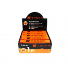 Miara składana 1m z tworzywa w displayu TEGER sprzedawana po 20 szt