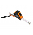 Miara stalowa rozwijana 8m 25mm TEGER