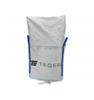 Worek BIG BAG 500kg. 90 x 90 x 90. 4 uchwyty. Kołnierz/Lej spustowy. Tasiemka /TEGER