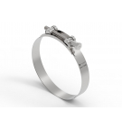 Opaska zaciskowa GBS 104-112 (obejma W2 - stal nierdzewna) szerkość 24mm TEGER ( sprzedawane po 5 )