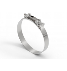 Opaska zaciskowa GBS 64-67 (obejma W2 - stal nierdzewna) szerkość 22mm TEGER ( sprzedawane po 10 )