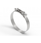 Opaska zaciskowa GBS 68-73 (obejma W2 - stal nierdzewna) szerkość 24mm TEGER ( sprzedawane po 5 )