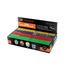 Zestaw ołówków w ekspozytorze / 300mm (24x murarski, 24x stolarski, 24x do szkła glazury i metalu, 24x do mokrych powierzchni) (sprzedawane po 96 szt)