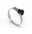 Opaska zaciskowa z pokrętłem 10-16 ślimakowa (obejma W2 - stal nierdzewna) szerkość 9mm (blister) TEGER ( sprzedawane po 15 )