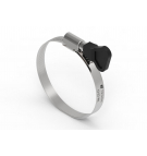 Opaska zaciskowa z pokrętłem 12-22 ślimakowa (obejma W2 - stal nierdzewna) szerkość 9mm (blister) TEGER ( sprzedawane po 15 )