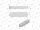 Prismatic key 12x8x50 TEGER, (sold in packs of 10)