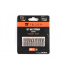 Bit krzyżowy PH 25 mm/PH3 (ZESTAW 10 SZT) / TEGER