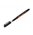 Marker budowlano - przemysłowy - czarny (końcówka okrągła 1.5 mm tusz czarny permanentny wodoodporny ) / TEGER (sprzedawane po 12 szt.)