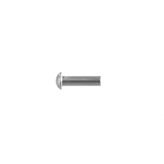 Set of steel spherical rivets (4x16mm), DIN660, (100 pcs), Teger