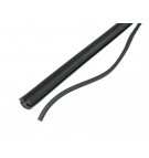 Uszczelka szyby. okienna TB0 z klinem do ciągnika T-25 (sprzedawane po 20m)