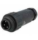 Wtyczka męska WEIPU 4pin skręcane 5-6,5mm