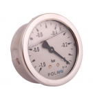 Wakuometr glicerynowy M63 (-1 do 0 bar) tylne przyłącze G1/4