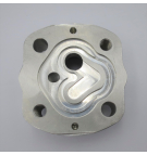 P23 SH FLANSCH A2 40X40MM MIT DICHTUNG