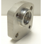 P23 SH FLANSCH A4 40X40MM MIT DICHTUNG CCW