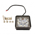 Lampa robocza 27W 9-32V kwadratowa WL5027 Flood