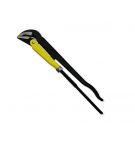 Szczypce nastawne szwedzkie do rur szczęki typ 45° o rozstawie max 67mm długośc 535mm Waryński