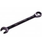 Klucz płasko-oczkowy 17 mm z grzechotką 72 zęby standard ASME B107-2010 Waryński