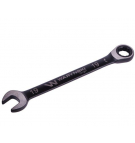 Klucz płasko-oczkowy 19 mm z grzechotką 72 zęby standard ASME B107-2010 Waryński