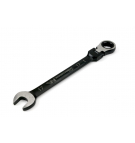 Klucz płasko-oczkowy 17 mm z grzechotką 72 zęby i przegubem Waryński