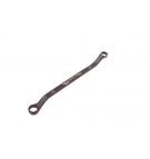 Klucz oczkowy odsadzony 12 x 13 mm. CrV standard ASME B107.9 Waryński