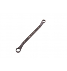 Klucz oczkowy odsadzony 14 x 15 mm. CrV standard ASME B107.9 Waryński