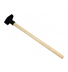 3 kg heavy carpenter's hammer with wooden handle, for construction workshop work, Waryński