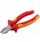 Szczypce izolowane, boczne,  160 mm. VDE. Waryński