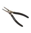Alicates para anillos de retención, 185 mm, interior recto con resorte interior, Waryński